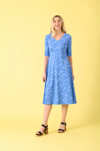 Model wearing Floral Dream Clifton Dress By Charlie Jane Available at Beetees Nelson